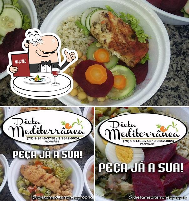 Comida em Dieta Mediterrânea Propriá