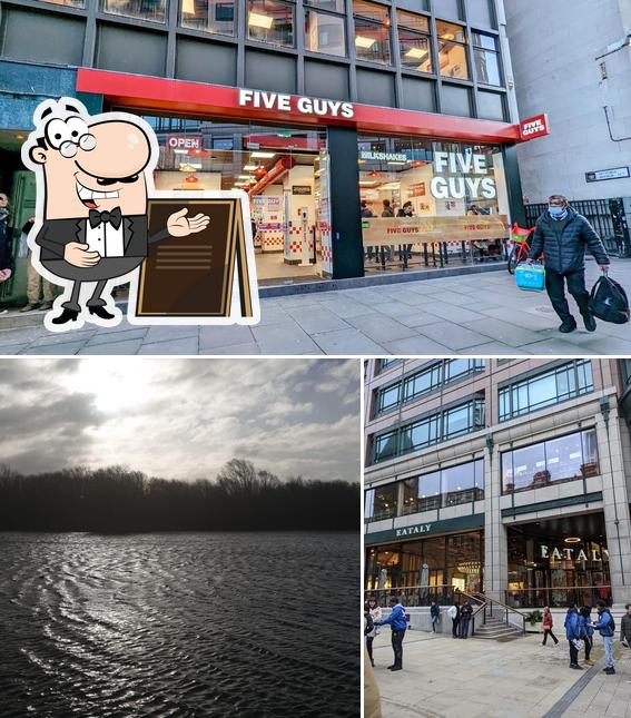 Five Guys Liverpool Street in London Restaurant menu and reviews
