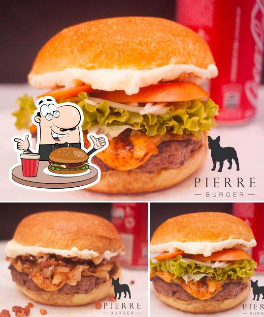 Consiga um hambúrguer no Pierre Burger