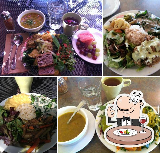 Meals at Shangri-La Vegan On Linden