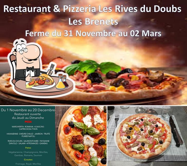 Ordina una pizza a Hôtel Les Rives du Doubs