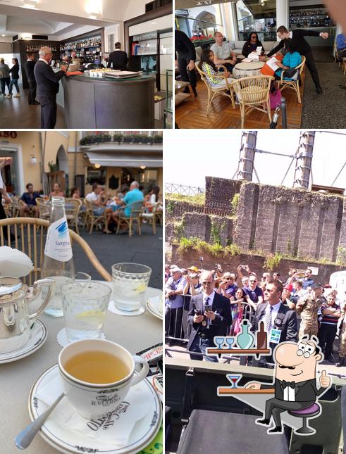 Gli interni di Gran Caffè R. Vuotto