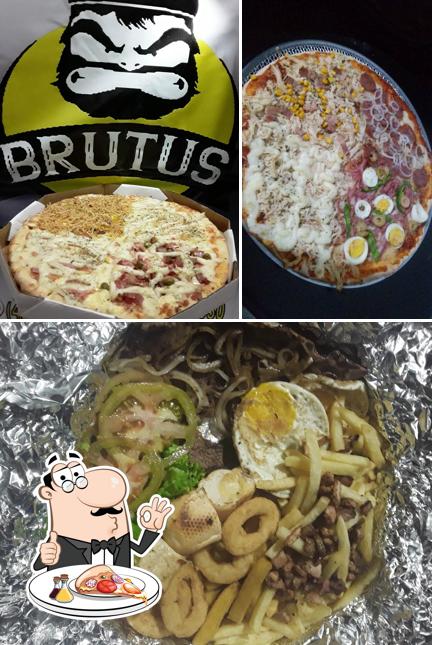 Peça pizza no Brutus