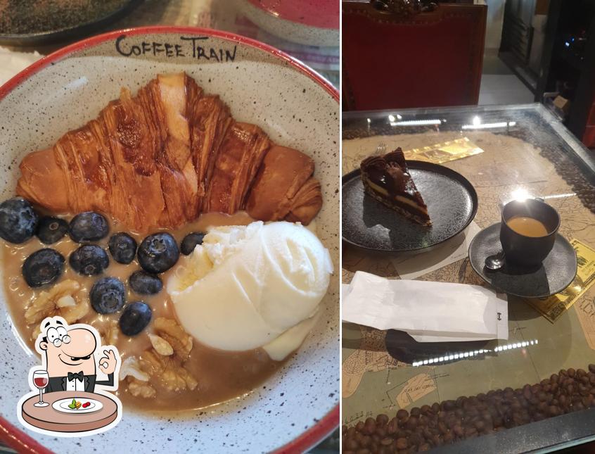 Comida em Coffee Train