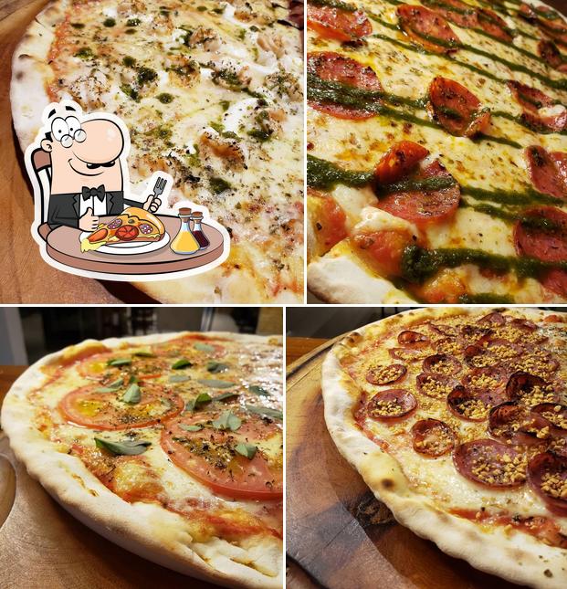 Escolha pizza no Ma Che! Pizzeria e Ristorante