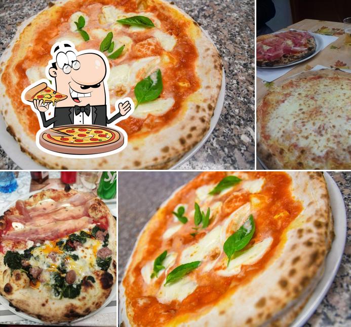 Prenditi tra le molte varianti di pizza