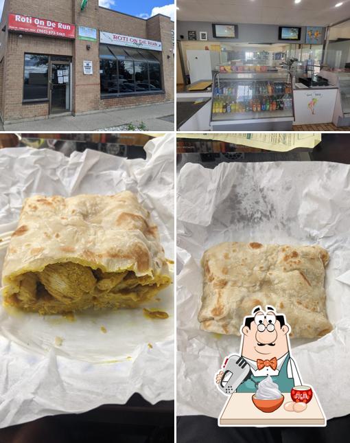 Roti On De Run in Mississauga Caribbean restaurant menu and reviews
