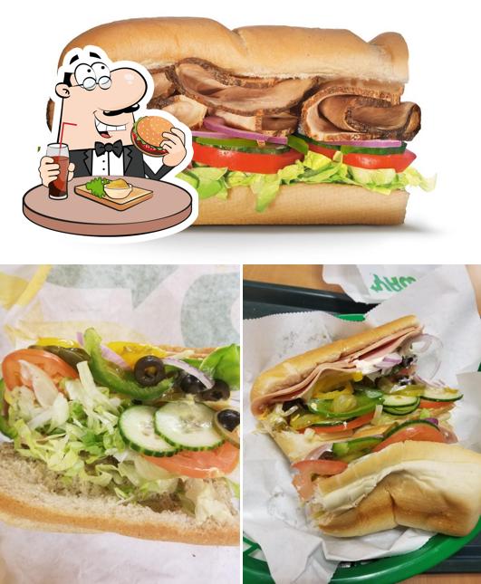 Essayez un hamburger à Subway