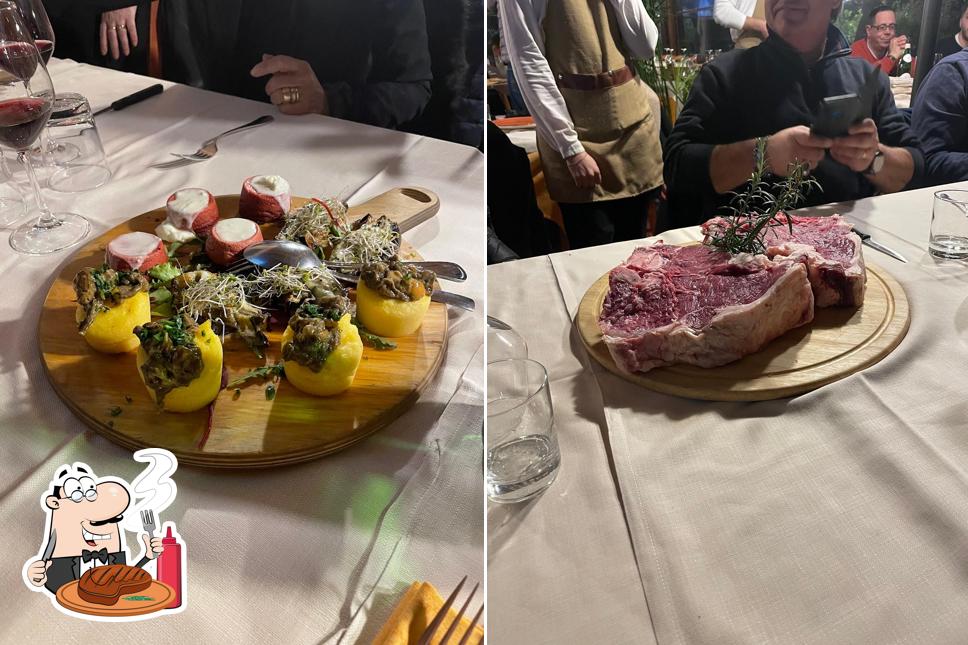 Ordina i piatti di carne a Antica Osteria