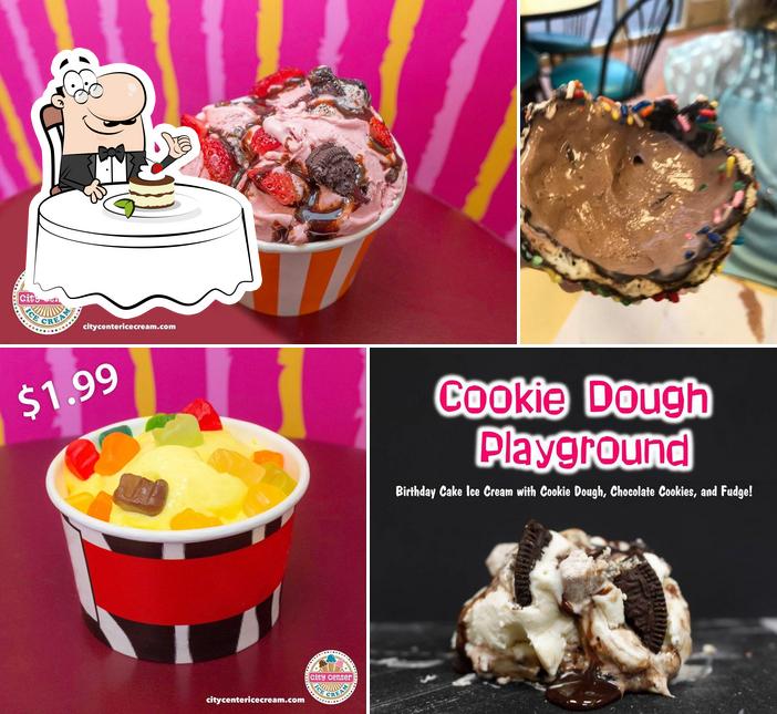 City Center Ice Cream in Newport News Restaurant menu and reviews