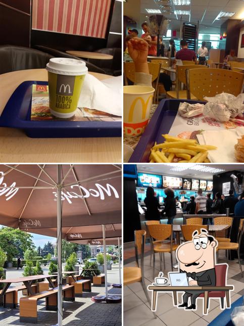 L'intérieur de McDonald's Ploiești Centru