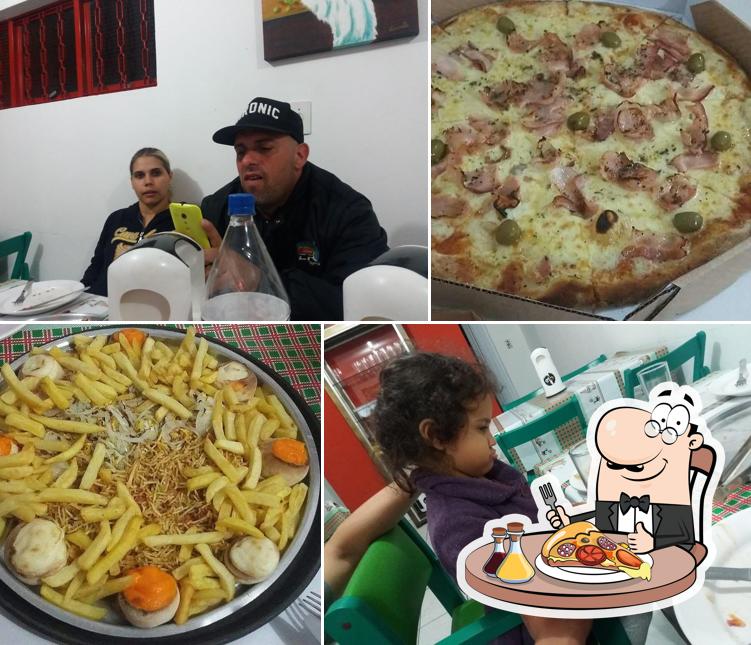 Consiga pizza no Pizzaria Da Vinci