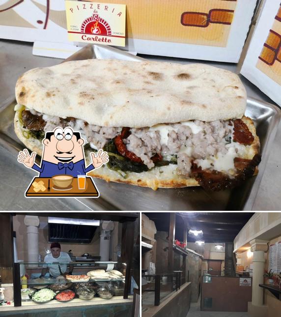 Guarda la immagine che mostra la cibo e interni di Pizzeria Da Carletto