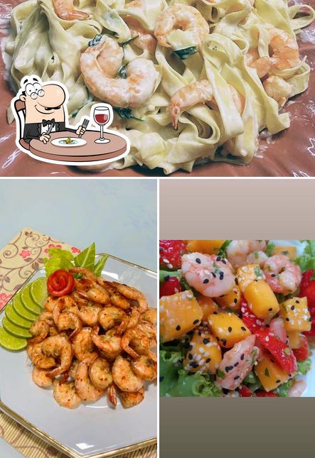 Comida em Camarão no Kilo