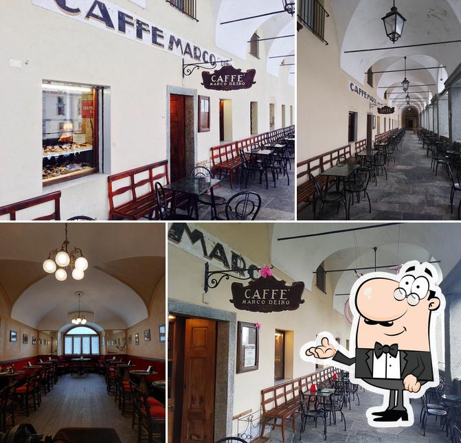 L'intérieur de Caffè Deiro Oropa