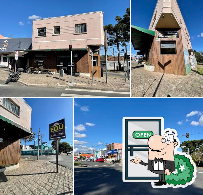 O exterior do Edu Bar e Restaurante