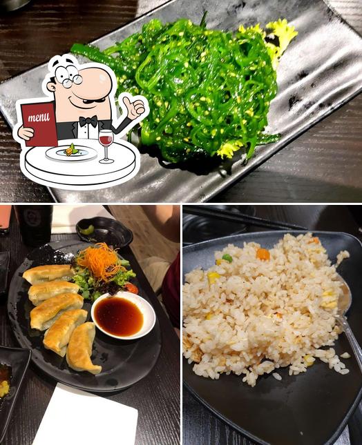Meals at Okami Japanese Restaurant
