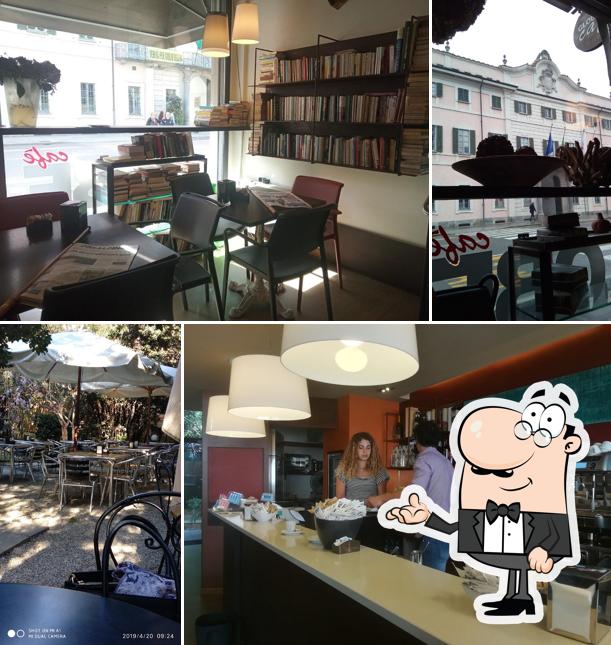 Gli interni di Globe Cafè