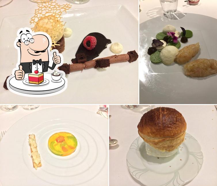 Auberge du Cheval Blanc propose une éventail de desserts