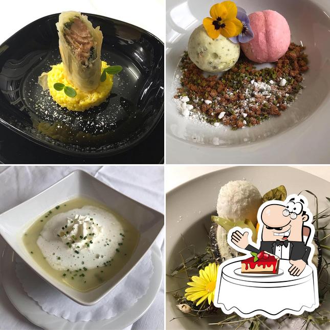 Hotel Breithorn serve un'ampia selezione di dessert