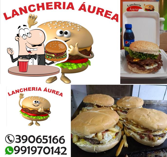 Os hambúrgueres do Lancheira Áurea irão saciar diferentes gostos
