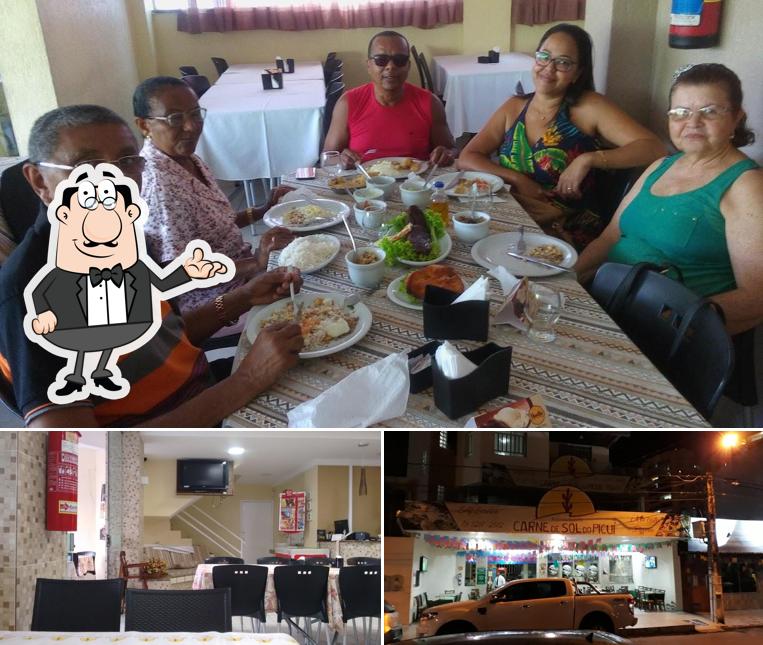 Veja imagens do interior do Restaurante Carne de Sol do Picuí