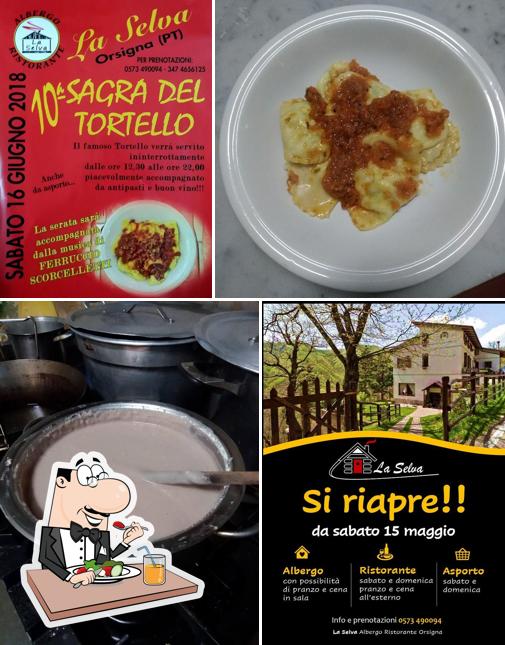 Cibo al Ristorante La Selva