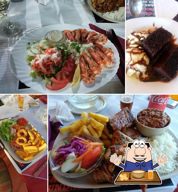 Comida em Taffy´s Bar & Grill