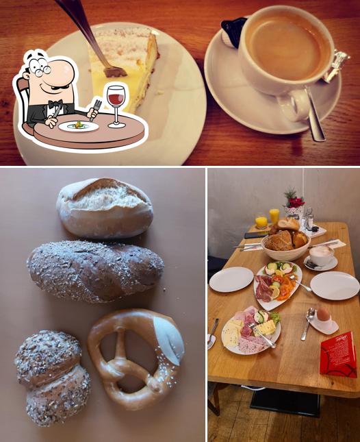 Еда в "Dreher’s "Brot & Kaffee""
