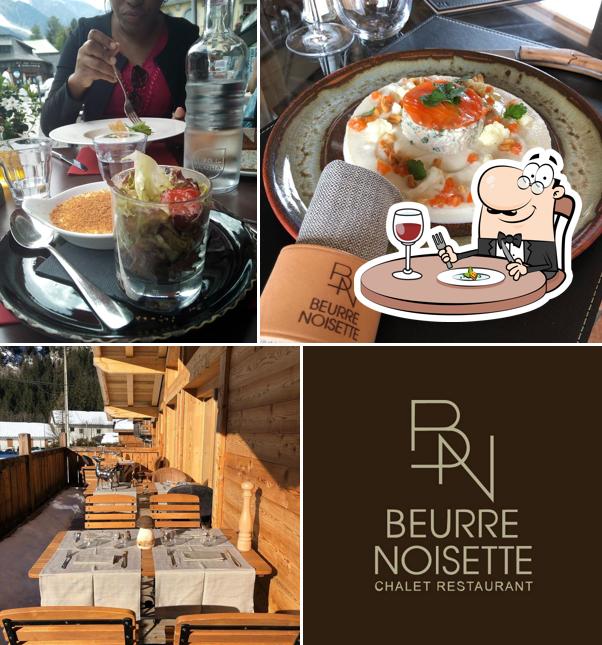 Plats à Chalet Restaurant Beurre Noisette