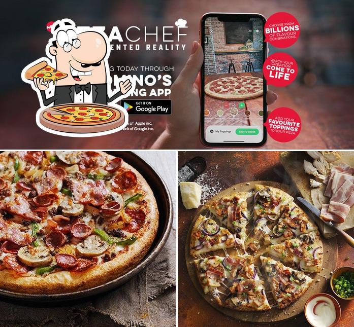 Try out pizza at Domino's Pizza Pakenham