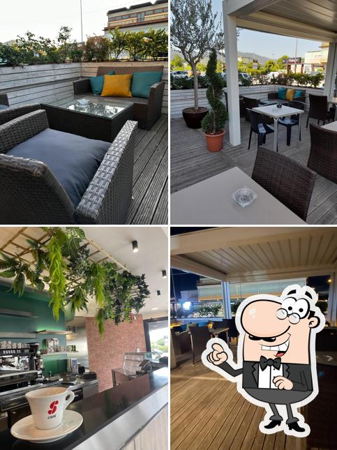 Gli interni di Green Bar