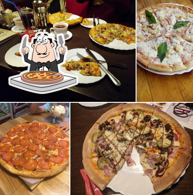 Закажите пиццу в "кафе Мерано"