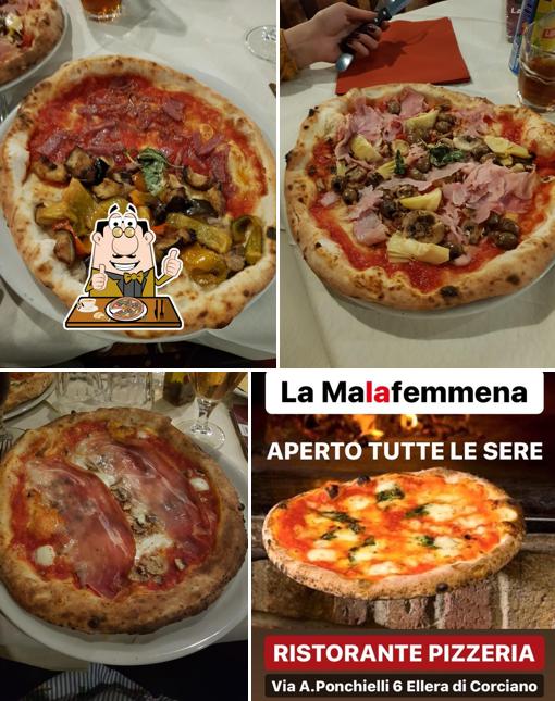 Prova una pizza a La Malafemmena