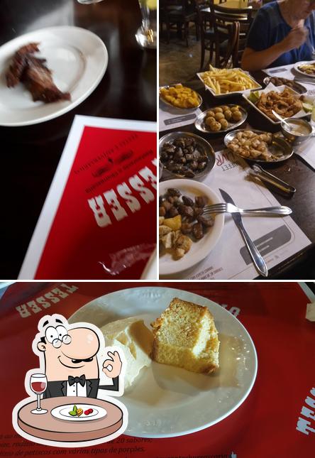 Comida em Restaurante e Churrascaria Tesser