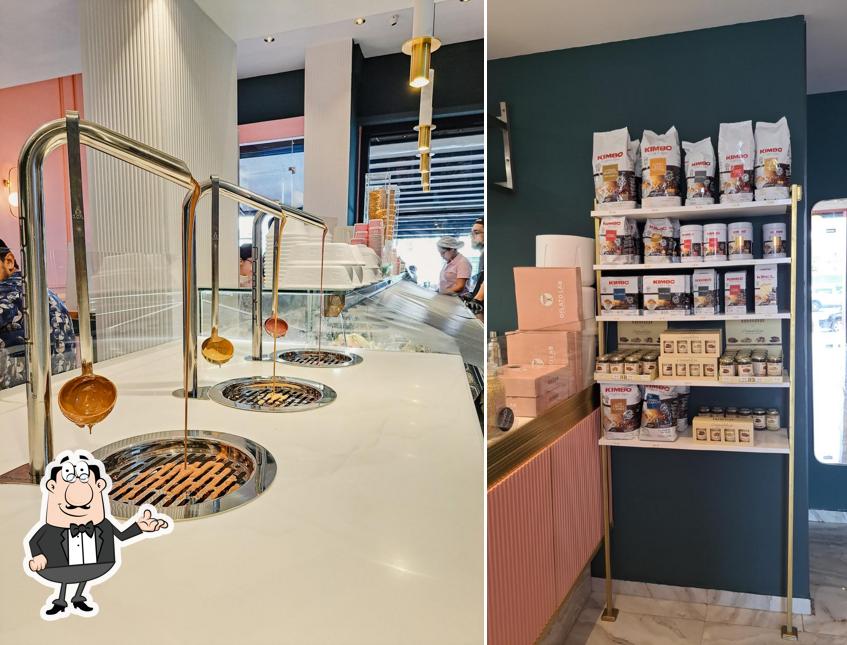 L'intérieur de Gelato Lab Maârif