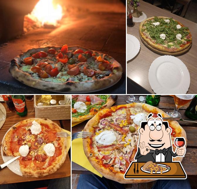 Get pizza at Pizzeria "Na Piketu"