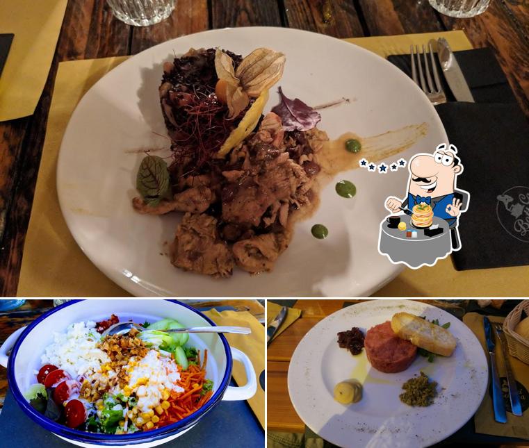 Platti al Trattoria Cà Bottona