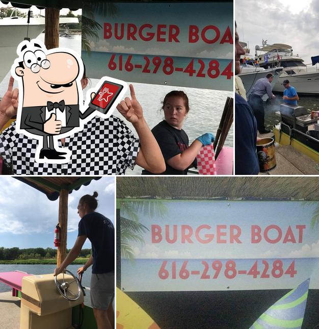 Взгляните на фотографию ресторана "Burger Boat"