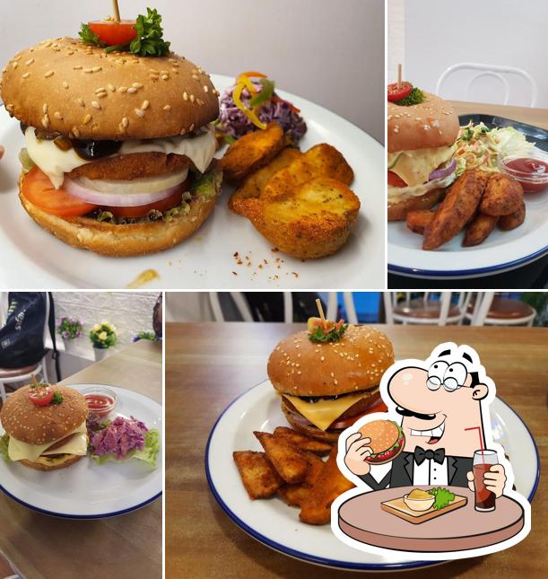 Get a burger at Takus Food Studio