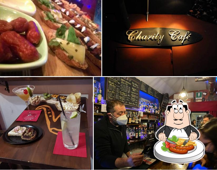 Cibo al Charity Café Jazz & Blues Club