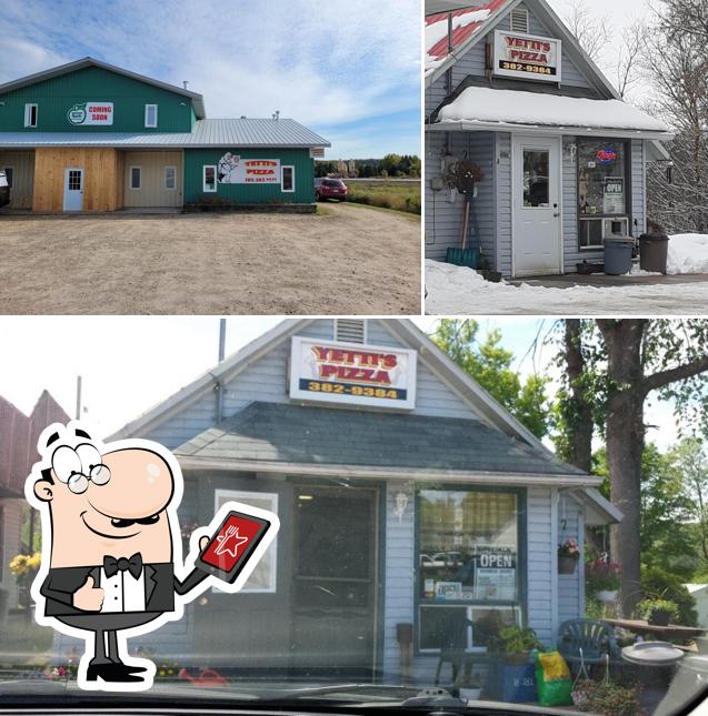 L'extérieur de Yetti's Pizza inc