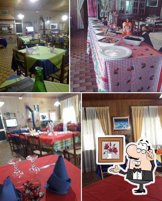 Gli interni di Albergo, Trattoria, Bar "Da Baffo" CITTADUCALE, Rieti