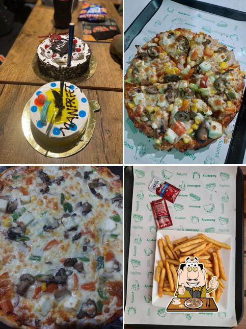 Try out pizza at HIGHWAY HUT1313