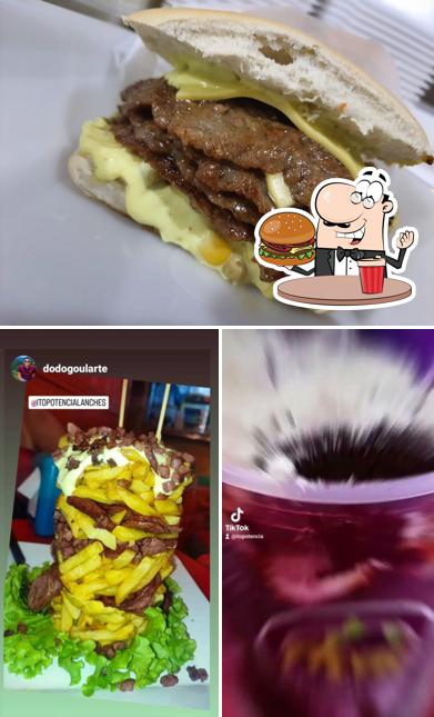 Hambúrguer em Ito Potência Lanches