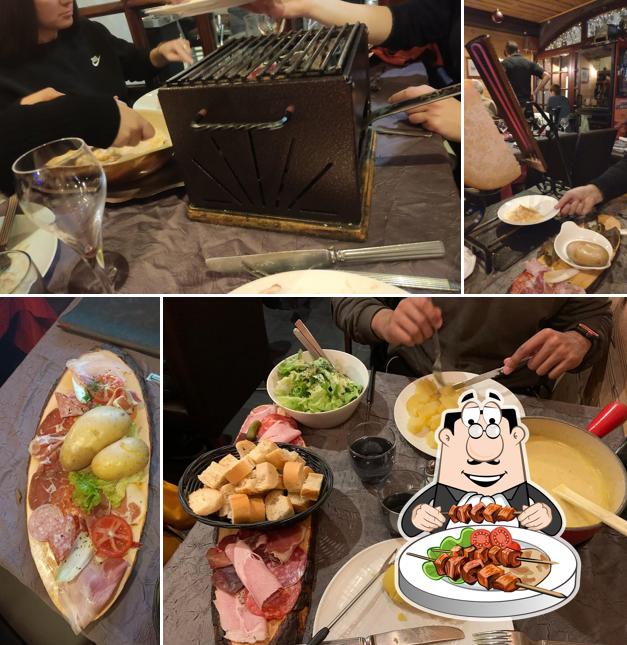 Raclette à Restaurant La Petite Taverne