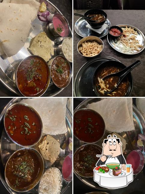 Hot and sour soup at Sawali Dhaba