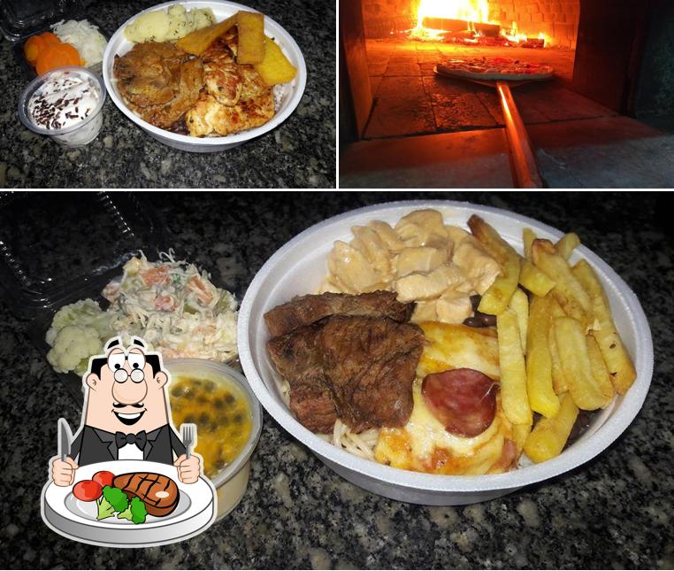 Bife em Restaurante e Pizzaria Suelin