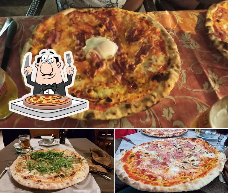 A Ristorante la Dolce Vita, puoi provare una bella pizza