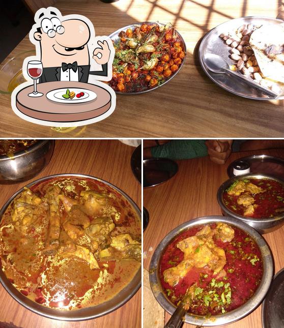 Food at Shivnery Hotel Restaurant Bar